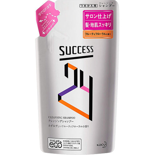 Success 24 Cleansing Hair Shampoo 280ml - Fruity Floral - Refill - Harajuku Culture Japan - Japanease Products Store Beauty and Stationery