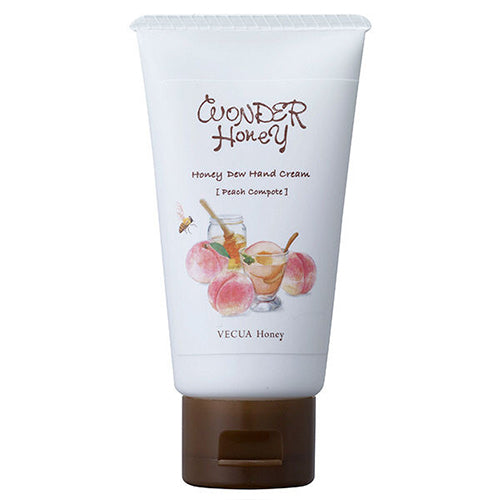 Wonder Honey  Thorough Hand Cream 50g - Peach Compote - Harajuku Culture Japan - Japanease Products Store Beauty and Stationery