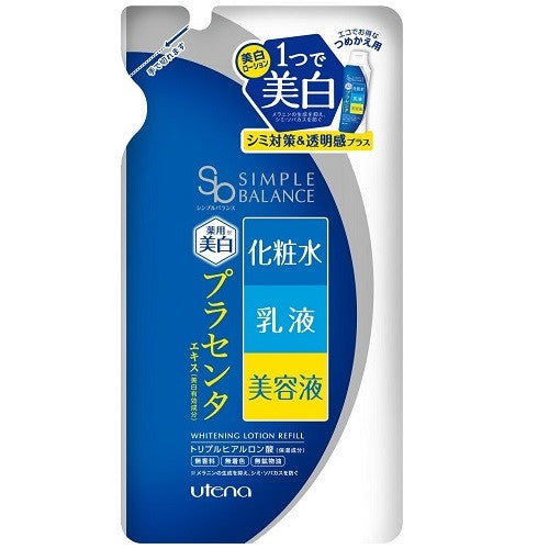 Utena Simple Balance White Lotion - 200ml - Refill - Harajuku Culture Japan - Japanease Products Store Beauty and Stationery