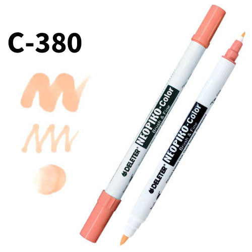 Deleter Neopiko Color C-380 Light Orange - Harajuku Culture Japan - Japanease Products Store Beauty and Stationery