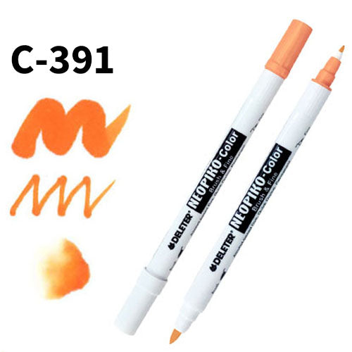 Deleter Neopiko Color C-391 Orange - Harajuku Culture Japan - Japanease Products Store Beauty and Stationery