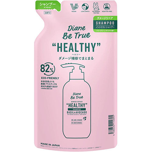 Moist Diane Be True Shampoo 320ml - Refill - Harajuku Culture Japan - Japanease Products Store Beauty and Stationery