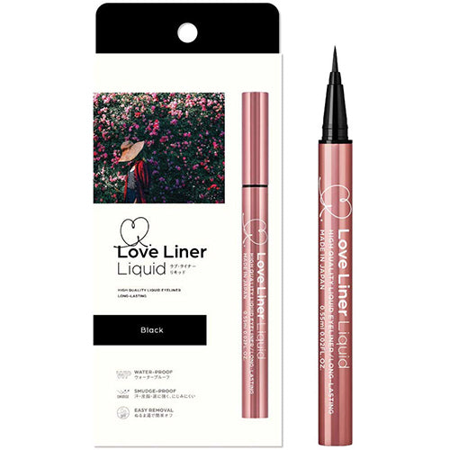 Love Liner Msh Liquid Eyeliner - Black - Harajuku Culture Japan - Japanease Products Store Beauty and Stationery
