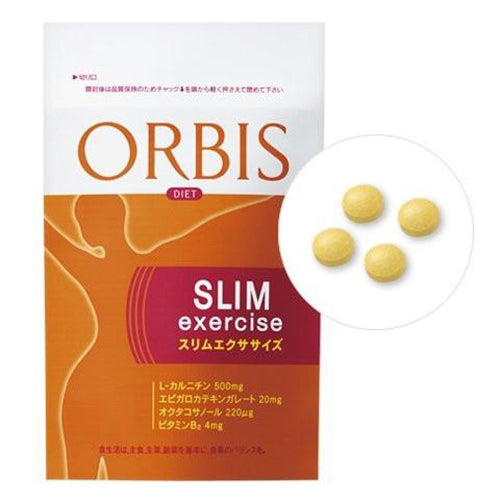 Orbis Supplement Slim Exercise - 30days - 120gain - Harajuku Culture Japan - Japanease Products Store Beauty and Stationery