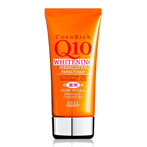 Kose Coen Rich Q10 Medicated Hand Cream 80g - Beauty White - Harajuku Culture Japan - Japanease Products Store Beauty and Stationery