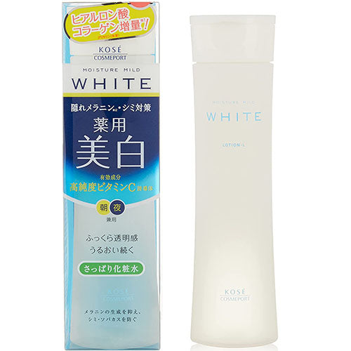 Moisture Mild White Lotion L 200ml - Clear - Harajuku Culture Japan - Japanease Products Store Beauty and Stationery
