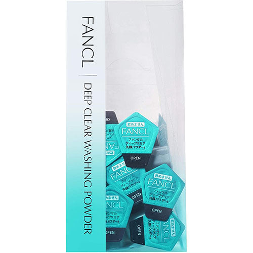 Fancl Deep Clear Face Wash Powder 0.4g - 30pcs - Harajuku Culture Japan - Japanease Products Store Beauty and Stationery