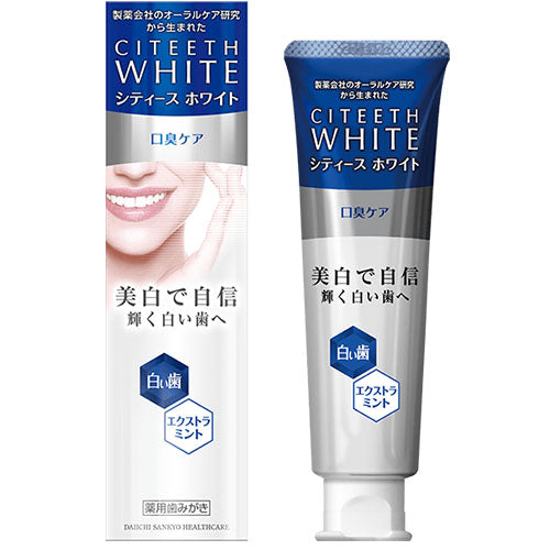 Citeeth White Tooth Paste Bad Breath Care - Extra Mint - Harajuku Culture Japan - Japanease Products Store Beauty and Stationery