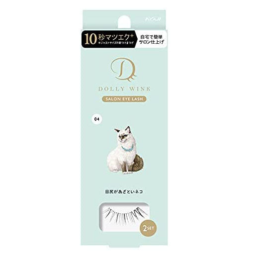 KOJI DOLLY WINK Salon Eye Lash No4 A Cat With A Rough Eye - Harajuku Culture Japan - Japanease Products Store Beauty and Stationery
