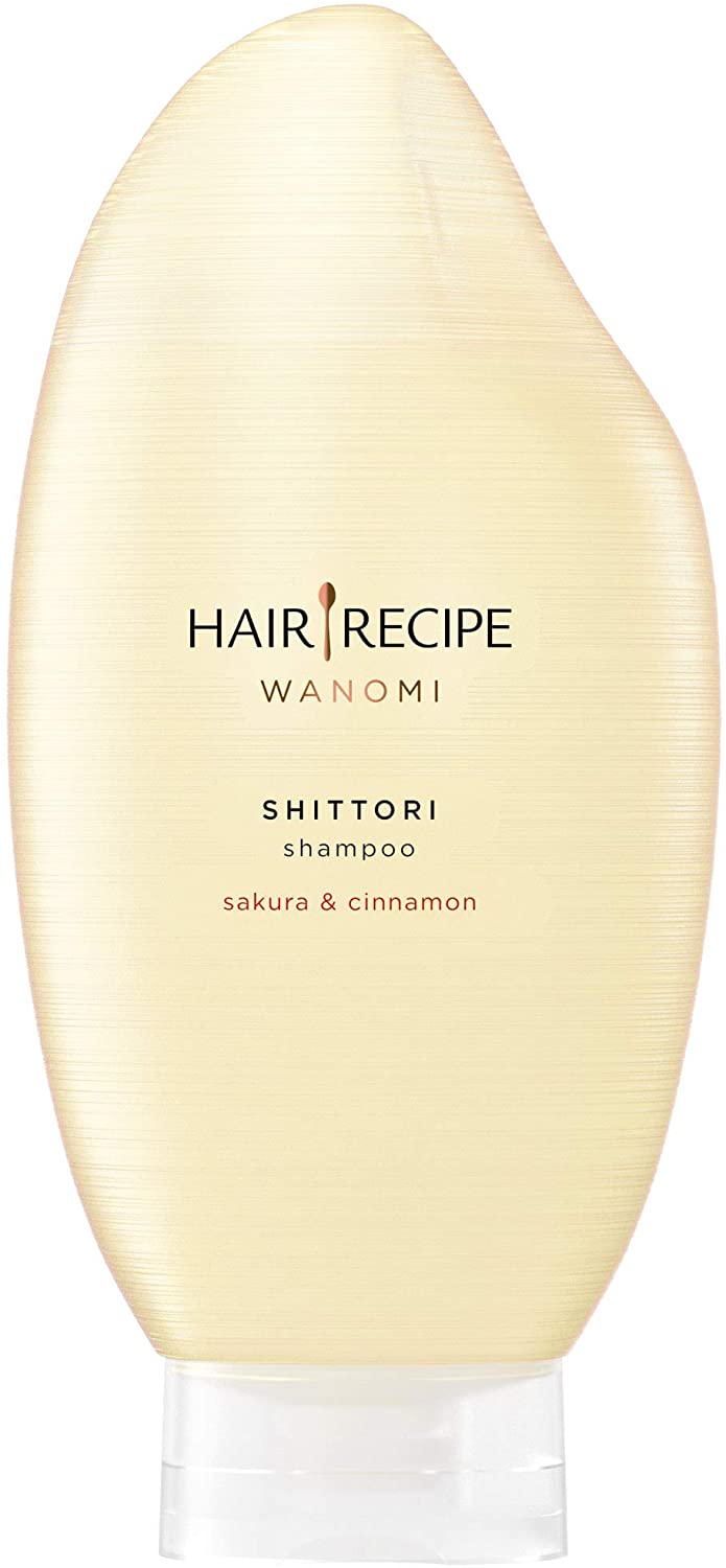 Hair Recipe Wanomi Shittori Rice Non Silicon Hair Shampoo - 350ml - Harajuku Culture Japan - Japanease Products Store Beauty and Stationery