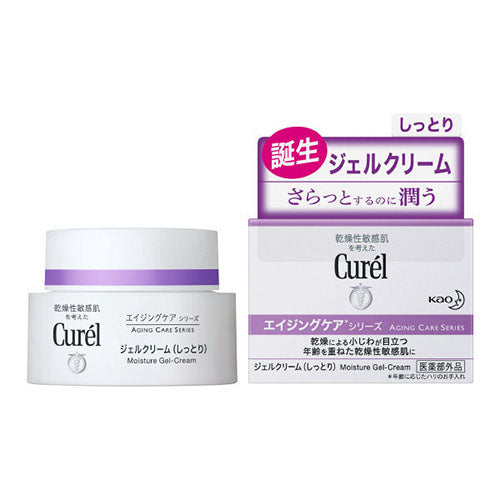 Kao Curel Aging Care Gel Cream - 40g - Harajuku Culture Japan - Japanease Products Store Beauty and Stationery