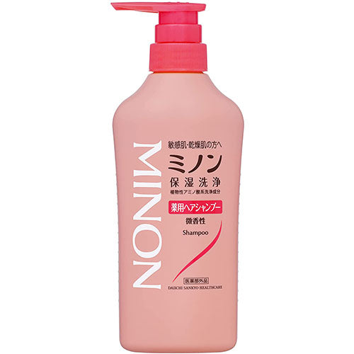 Minon Medicated Hair Shampoo - 450ml - Harajuku Culture Japan - Japanease Products Store Beauty and Stationery