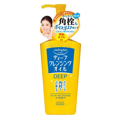 Kose Cosmeport Softymo Deep Cleansing Oil - 230ml - Harajuku Culture Japan - Japanease Products Store Beauty and Stationery