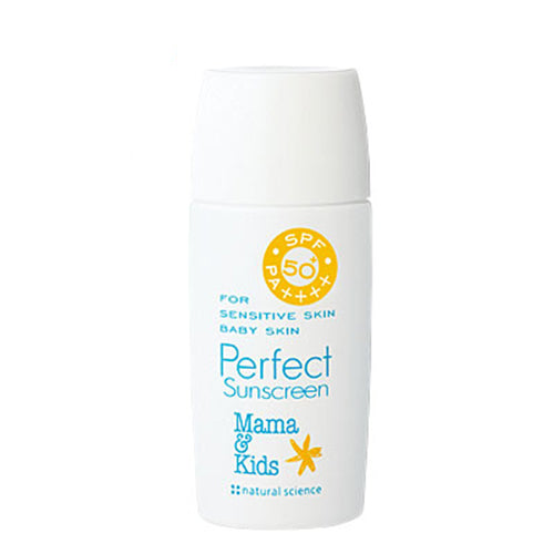 Mama & Kids Skin Care Perfect Sun Screen SPF50+ PA++++ - 42ml - Harajuku Culture Japan - Japanease Products Store Beauty and Stationery