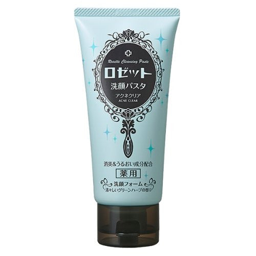 Rosette Face Wash Pasta 120g - Acne Barrier - Harajuku Culture Japan - Japanease Products Store Beauty and Stationery