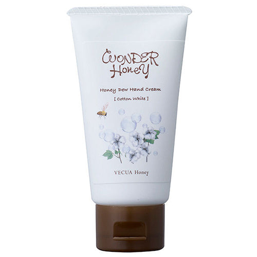 Wonder Honey  Thorough Hand Cream 50g - Cotton White - Harajuku Culture Japan - Japanease Products Store Beauty and Stationery