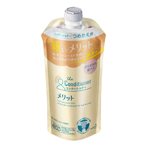 Merit Kao Hair Rinse - 340ml - Refill - Harajuku Culture Japan - Japanease Products Store Beauty and Stationery