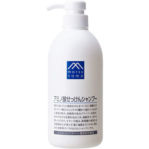 Matsuyama M-Mark Amino Acid Soap Shampoo 600ml - Harajuku Culture Japan - Japanease Products Store Beauty and Stationery