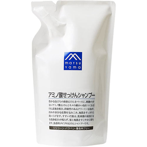 Matsuyama M-Mark Amino Acid Soap Shampoo 550ml - Refill - Harajuku Culture Japan - Japanease Products Store Beauty and Stationery