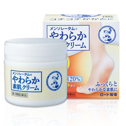 Mentholatum Soft Bare Skin Cream U - 145g - Harajuku Culture Japan - Japanease Products Store Beauty and Stationery