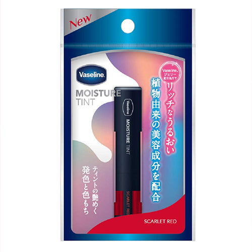 Vaseline Moisture Tint Lip 3g - Scarlet Red - Harajuku Culture Japan - Japanease Products Store Beauty and Stationery