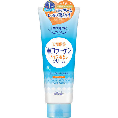 Kose Cosmeport Softymo Cleansing Cream 210g- Collagen - Harajuku Culture Japan - Japanease Products Store Beauty and Stationery