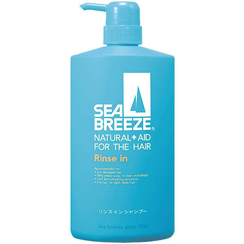 Sea Breeze Rince in Shampoo - 600ml - Harajuku Culture Japan - Japanease Products Store Beauty and Stationery