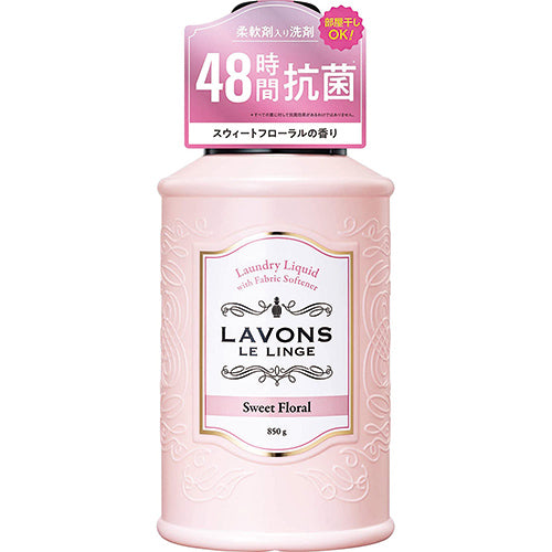 Lavons Laundry Liquid 850ml - Sweet Floral - Harajuku Culture Japan - Japanease Products Store Beauty and Stationery