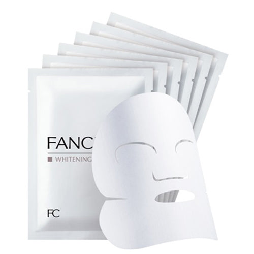 Fancl Whitening Face Mask - 6 sheets - Harajuku Culture Japan - Japanease Products Store Beauty and Stationery