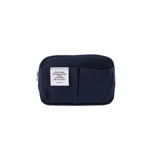 Delfonics Stationery Inner Carrying Case Bag In Bag XS - Dark Blue - Harajuku Culture Japan - Japanease Products Store Beauty and Stationery