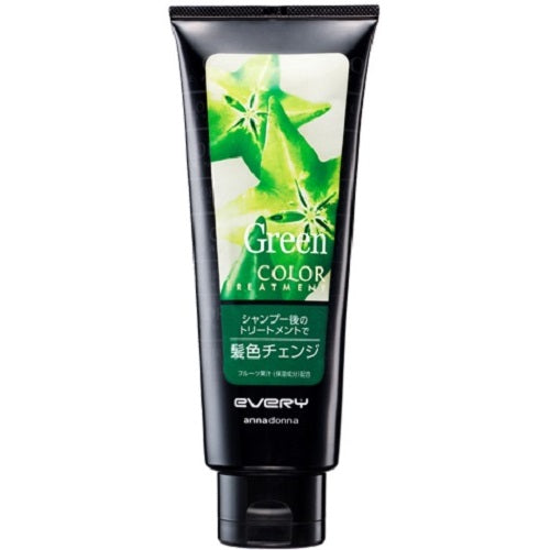 Anna Donna Every Color Treatment 160g - Green - Harajuku Culture Japan - Japanease Products Store Beauty and Stationery