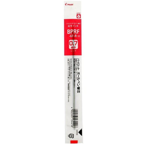 Pilot Ballpoint Pen Refill - BPRF-6F-B/R/L/G (0.7mm) - For Cap & Retractable Type - Harajuku Culture Japan - Japanease Products Store Beauty and Stationery