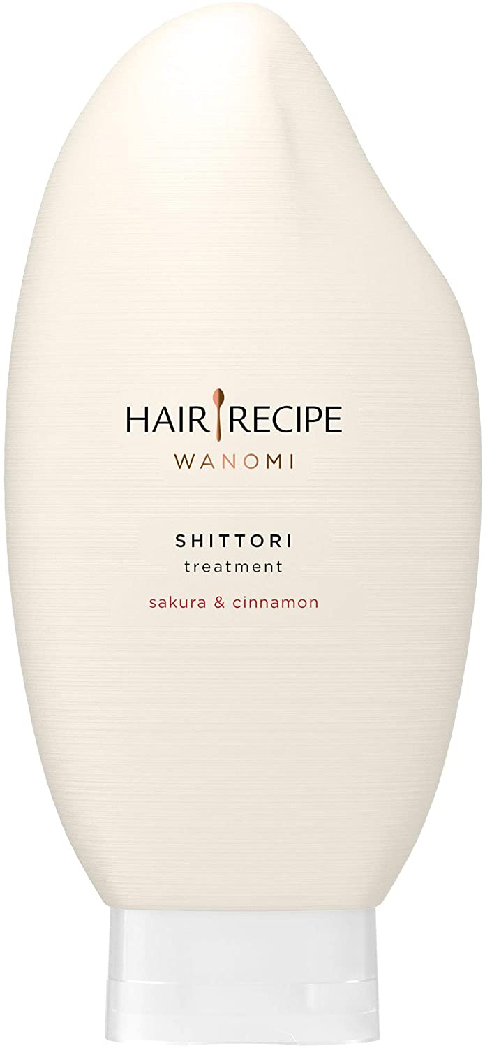 Hair Recipe Wanomi Shittori Rice Non Silicon Hair Treatment - 350ml - Harajuku Culture Japan - Japanease Products Store Beauty and Stationery