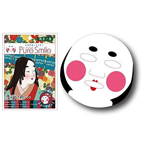 Pure Smile Edo Art Face Mask - Hope Hime - Harajuku Culture Japan - Japanease Products Store Beauty and Stationery