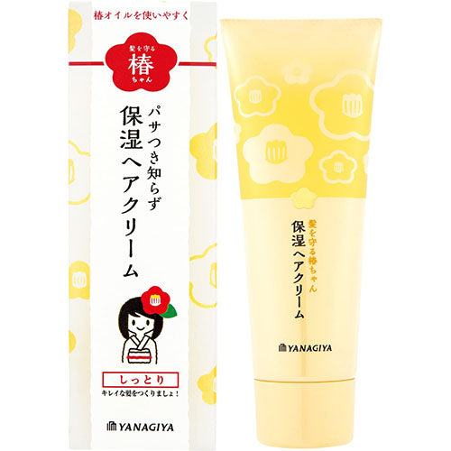 Yanagiya Tsubaki Chan Moisturizing Hair Cream - 120g - Harajuku Culture Japan - Japanease Products Store Beauty and Stationery