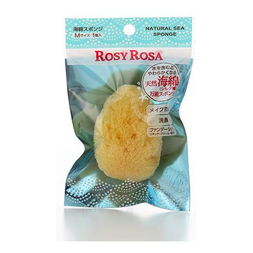 Rosy Rosa Natural Sea Cotton Sponge M - Harajuku Culture Japan - Japanease Products Store Beauty and Stationery