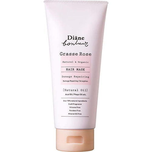 Moist Diane Bonheur Hair Mask 150g - Grasse Rose & Raspberry - Harajuku Culture Japan - Japanease Products Store Beauty and Stationery