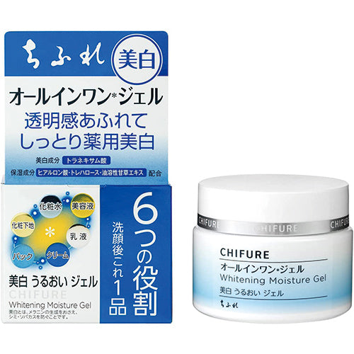 Chifure Whitening Moisturizing Gel 108g - Harajuku Culture Japan - Japanease Products Store Beauty and Stationery