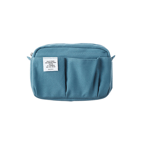 Delfonics Stationery Inner Carrying Case Bag In Bag S - Sky Blue - Harajuku Culture Japan - Japanease Products Store Beauty and Stationery