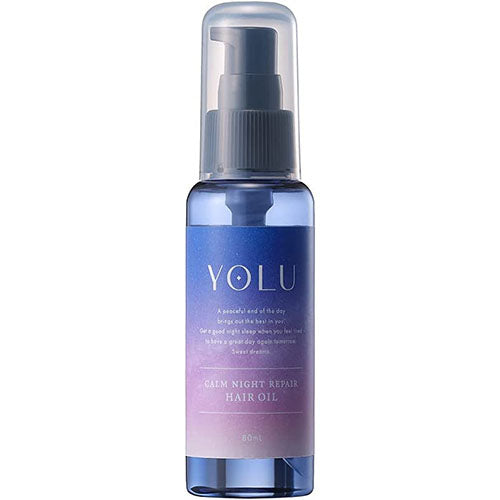 YOLU Calm Night Hair Repair Oil - 80ml - Harajuku Culture Japan - Japanease Products Store Beauty and Stationery