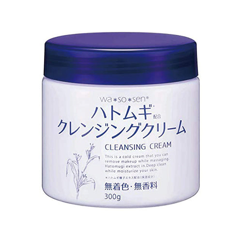 wa*so*sen Hatomugi Cleansing Cream - 300g - Harajuku Culture Japan - Japanease Products Store Beauty and Stationery