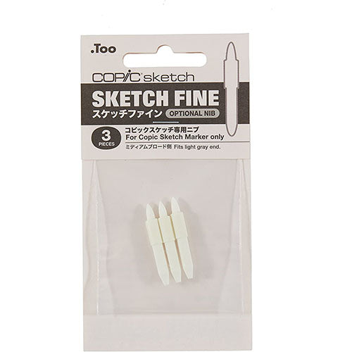 Copic Sketch Spare Nib Sketch Fine - Pack for 3 Pencil - Harajuku Culture Japan - Japanease Products Store Beauty and Stationery