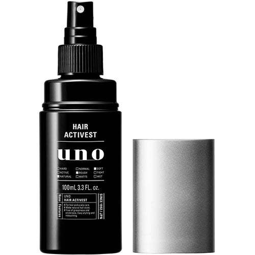 Shiseido UNO Hair Activest Hair Stiling Oil - 100ml - Harajuku Culture Japan - Japanease Products Store Beauty and Stationery
