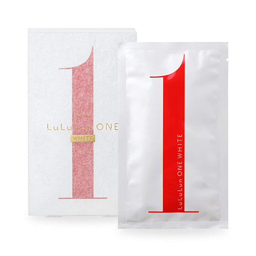 Lululun One White Face Mask - 5pcs - Harajuku Culture Japan - Japanease Products Store Beauty and Stationery