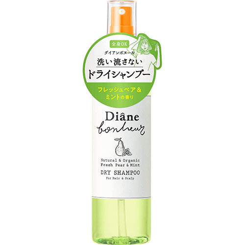 Moist Diane Bonheur Dry Shampoo 120ml - Fresh Pair & Mint - Harajuku Culture Japan - Japanease Products Store Beauty and Stationery
