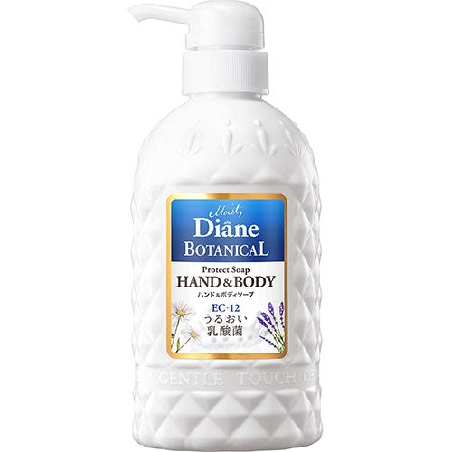 Moist Diane Botanical Hand & Body Soap 500ml - Verbena & Honey - Harajuku Culture Japan - Japanease Products Store Beauty and Stationery