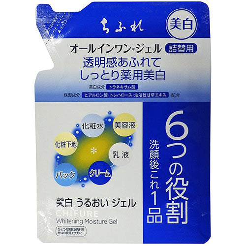 Chifure Whitening Moisturizing Gel 108g - Refill - Harajuku Culture Japan - Japanease Products Store Beauty and Stationery