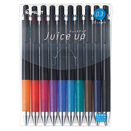 Pilot Ballpoint Pen Juice Up - 0.3mm - 10 Colors Set - Harajuku Culture Japan - Japanease Products Store Beauty and Stationery