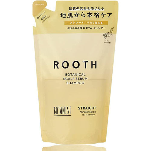 Botanist ROOTH Botanical Scalp Serum Shampoo Straight 400ml - Refill - Harajuku Culture Japan - Japanease Products Store Beauty and Stationery