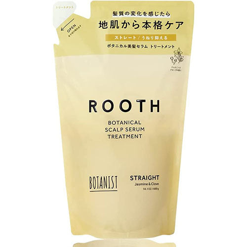Botanist ROOTH Botanical Scalp Serum Treatment Straight 400ml - Refill - Harajuku Culture Japan - Japanease Products Store Beauty and Stationery